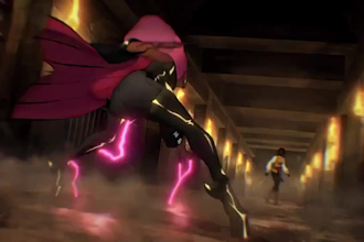 make high quality anime fight scene anime music video with ai