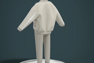 provide 3d fashion renders for your garments
