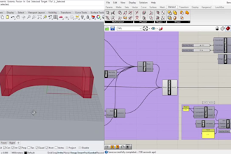 model 3d cad cam parametric model with rhino grasshopper