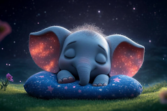 create 1 hour long baby sleep, lullaby videos