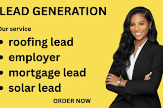 generate top b2b solar lead roofing lead mortgage lead vacant for any industry