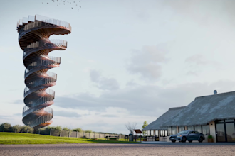 3d architectural parametric 3d model design, parametric facade with grasshopper