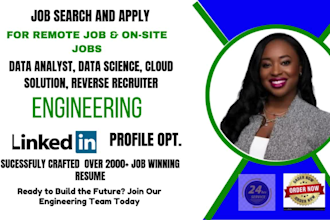 search and apply data analyst, data science, cloud engineer and USA job