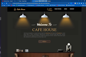 design static responsive website