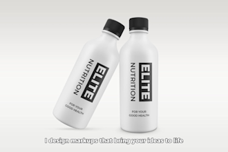 make professional 3d product mockup and 3d rendering