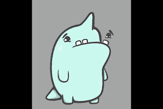 create a pngtuber of anything you want in my style