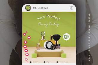 design high impact ads and custom social media designs