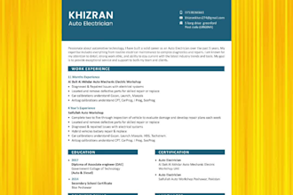 create a powerful ats friendly resume and CV that gets you hired