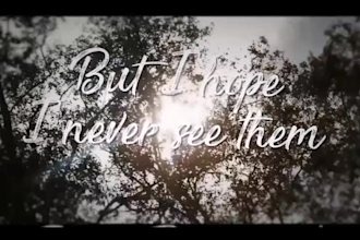 craft a visual masterpiece with lyrical music video