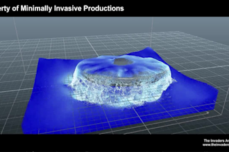 do 3d water simulation, 3d product fluid, dynamic liquid vfx art, 3d cgi
