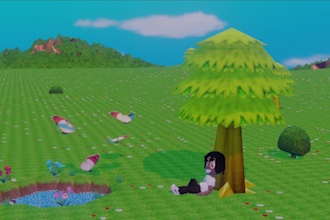 create retro 3d music visualizers on ps1 or n64 style