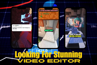 create and edit short form video for tiktok and youtube