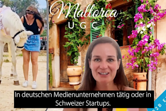do german mallorca ugc content for business or media company