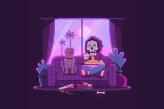 create lofi loop animated music video, animated gif looping, anime lofi beats