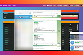 create a telegram bot to track activity on hyperliquid