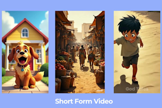 generate ai animation story and ai video in 24 hours