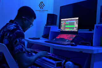be your session pianist, piano player and deliver in 24hours