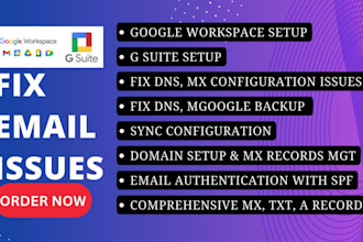 fix cpanel, email, SSL, dns, server, smtp, spf, dkim, dmarc, sql, plesk issues