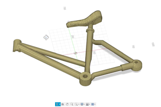 professional 3d cad modeling of custom bicycles