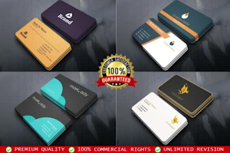 design creative business card that s premium quality