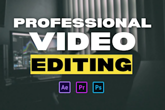 edit reels, vlogs, podcast, and all types of video editing