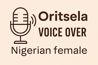 record emotional nigerian voiceover story