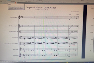 arrange or compose a piece for brass and woodwind ensembles