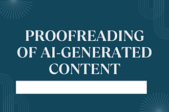 proofread and edit your ai generated spanish translation