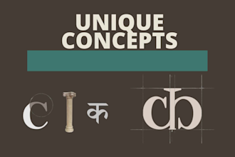 create custom logo and brand kit for you