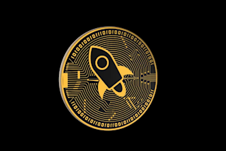 3d spin card and coin, crypto art, nft art, logo animation and gif