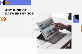 be your virtual assistant for excel data entry, data mining, web research, excel