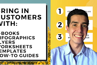 generate leads for you with a custom ebook or infographic
