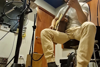 record professional session electric and acoustic guitar tracks funk, pop, indie