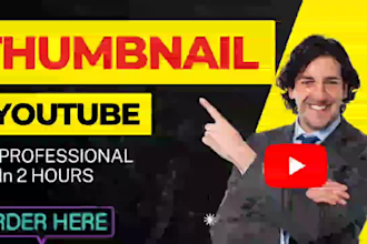 create thumbnail for youtube videos and instagram facebook