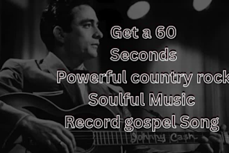 be your male country singer song lyrics writer record song like johnny cash
