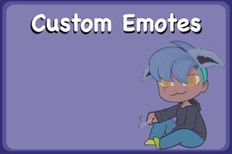 create emote, badges and animate for twitch, discord and youtube