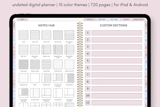 design etsy digital planner, etsy digital product hyperlinked planners, etsy seo