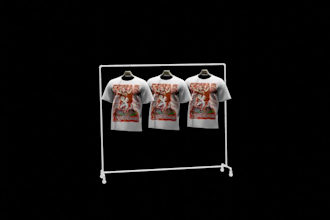 create 3d mockups of your streetwear brand products