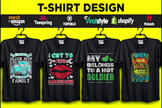 do custom t shirt design,typography t shirt design,bulk t shirt design