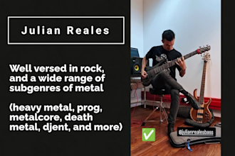 record bass for rock and modern metal