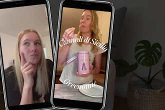 create high quality ugc for tiktok and instagram ads, in german and englisch