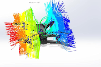 do  simulations, and 3d modeling on ansys and solidworks