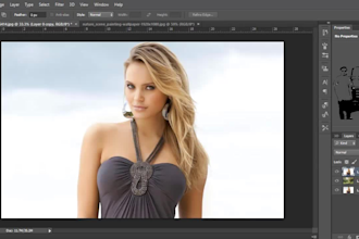 remove face spots retouch resize the image and smooth skin