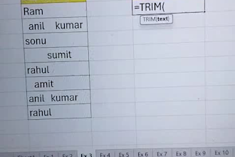 data cleaning and formatting and mis reporting in excel