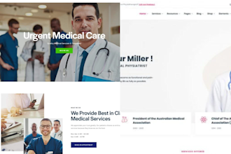 do medical website, healthcare website, medical and healthcare website, medical