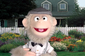 have old man monkey create a custom puppet video