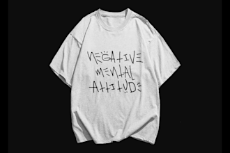 do custom design unique and darkness for brand or band merch