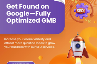 setup gmb profile and optimize for local SEO
