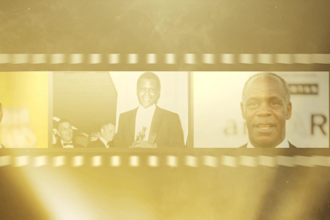 make film projector logo intro in 4k