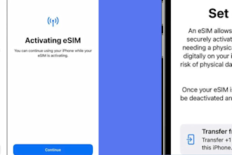 build esim app, automated esim app, linphone and temp number website